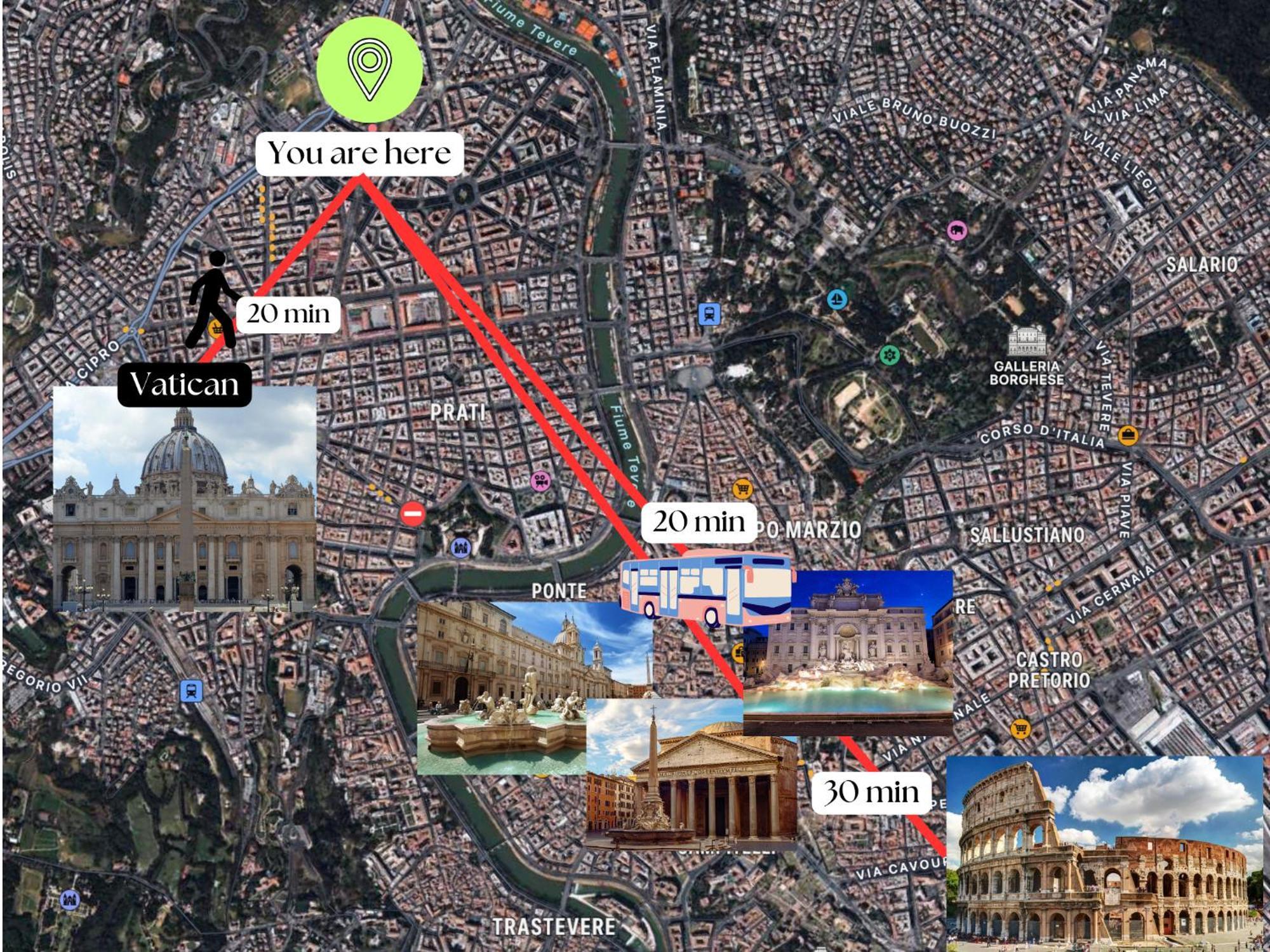 Ottaviano - 10 Min Dal Vaticano Rom Eksteriør billede